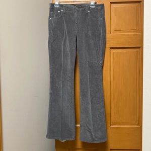 Womens thin corduroy jeans